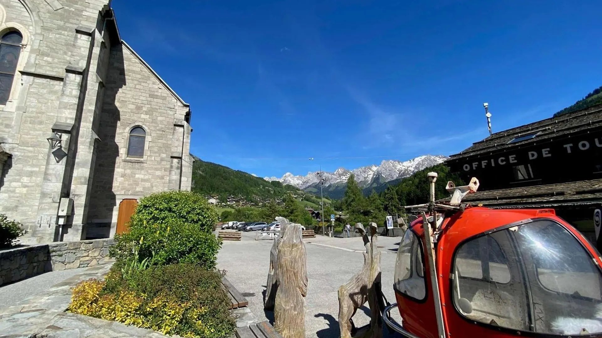 Appartement Studio Cosy Pour 4 Au Grand-Bornand Avec Balcon - Fr-1-458-207 Le Grand-Bornand